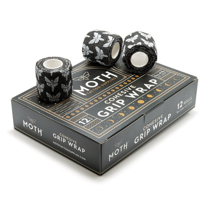 Moth Grip Wrap 2" - Box of 12 (With Logo)