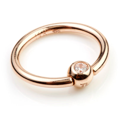 TL - Gold Jewelled BCR - 1.6mm