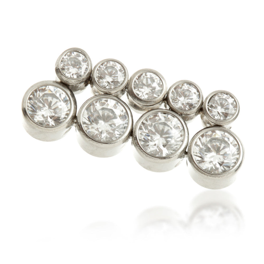 Ti Internal Straight Jewelled Double Bezel Set Attachment