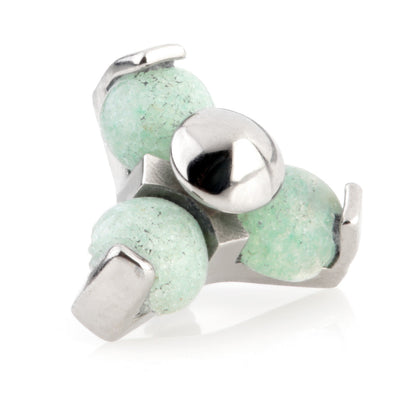 Ti Internal Jade Trinity Stone Attachment