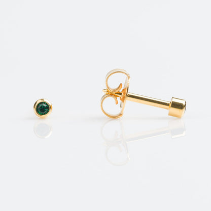 Studex Mini Gold Plated Bezel May Studs - Pack of 12