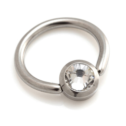 Titanium BCR with Flat Disk