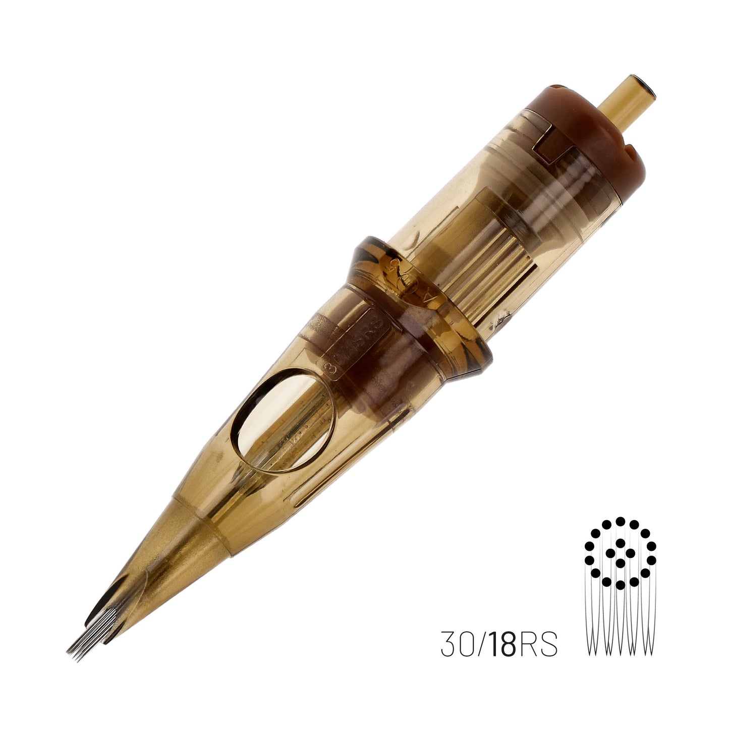 Kwadron Cartridges - Round Shader 0.3mm Long Taper