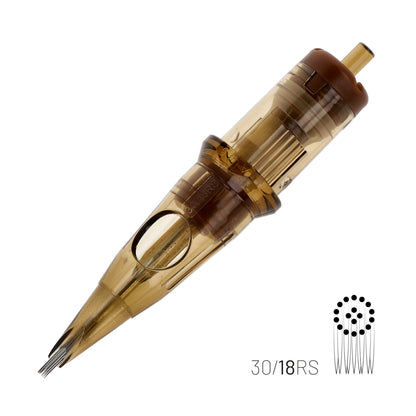 Kwadron Cartridges - Round Shader 0.3mm Long Taper