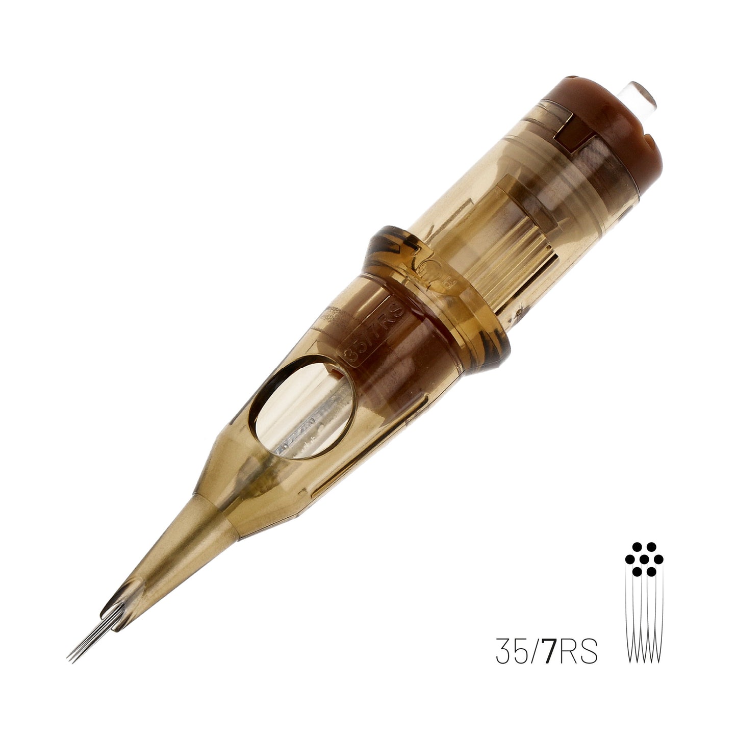 Kwadron Cartridges - Round Shader 0.35mm Long Taper
