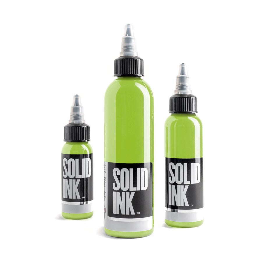 Solid Ink Lime Green - 1oz