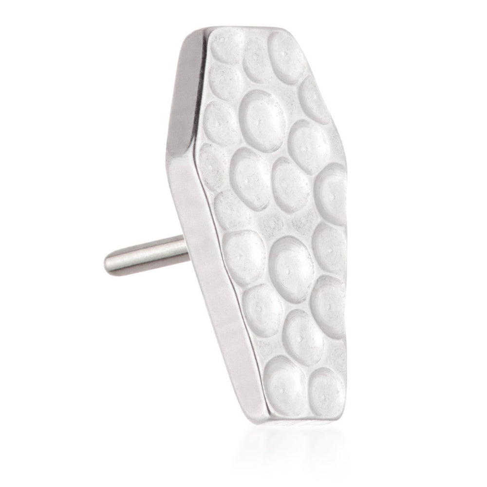 Ti Threadless Hammered Coffin Attachment