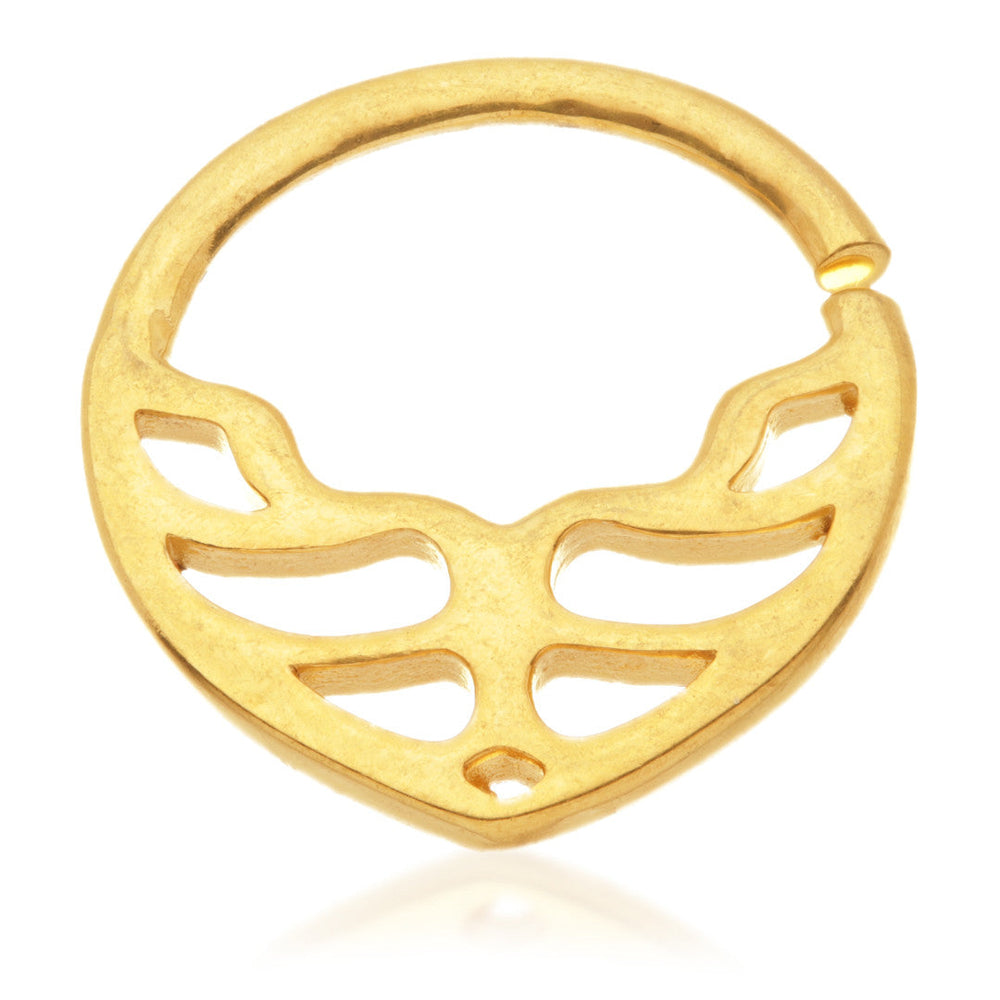 Art Deco Geometric Silver Open Ring