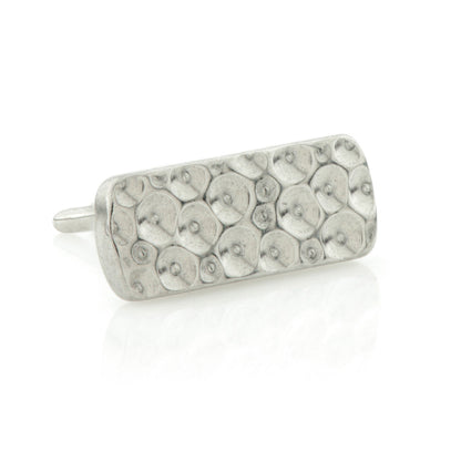 Ti Threadless Hammered Rectangle Attachment