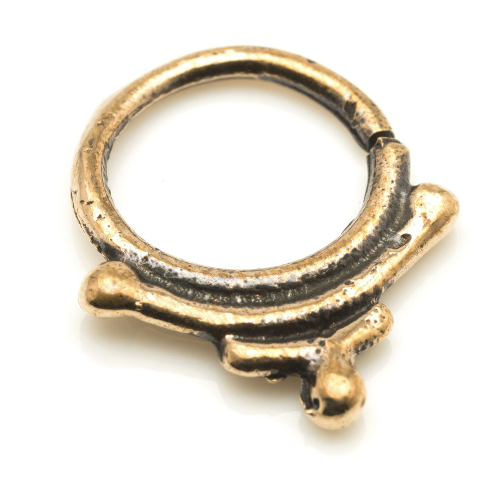 1x Rose Bronze Open Ring