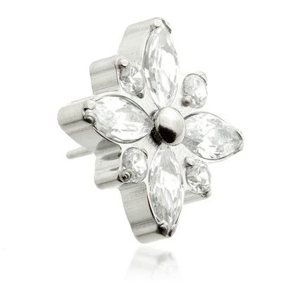 Ti Threadless Monogram Flower Attachment