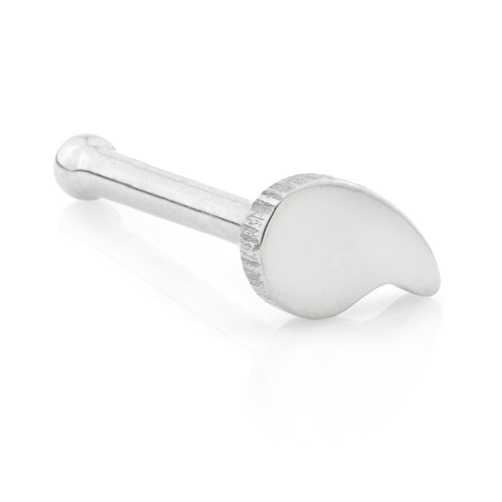Ti Comma Straight Nose Stud