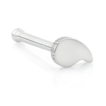 Ti Comma Straight Nose Stud