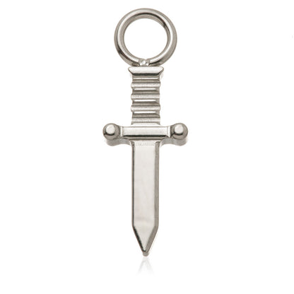 Ti Sword Charm for Hinged Ring