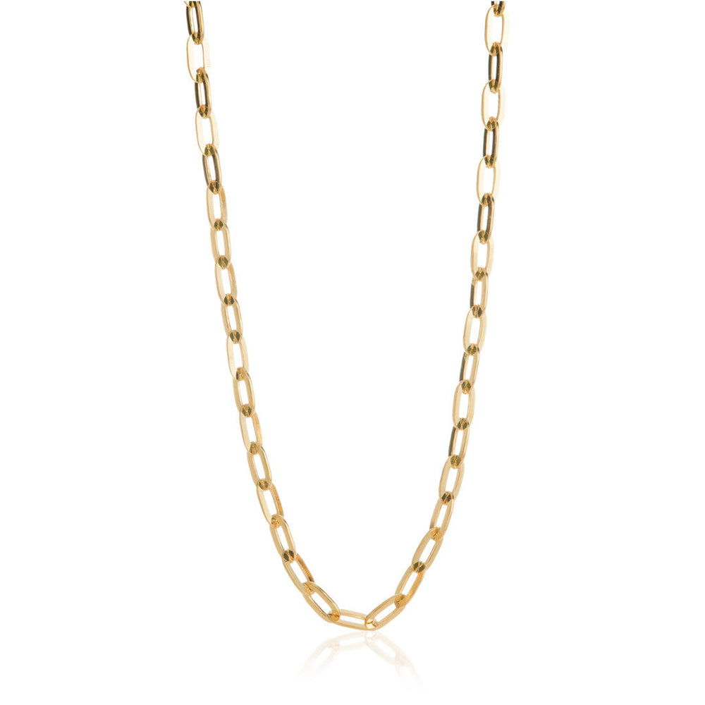 Tish Lyon Foratina Diamond Cut Chain 9ct Yellow Gold