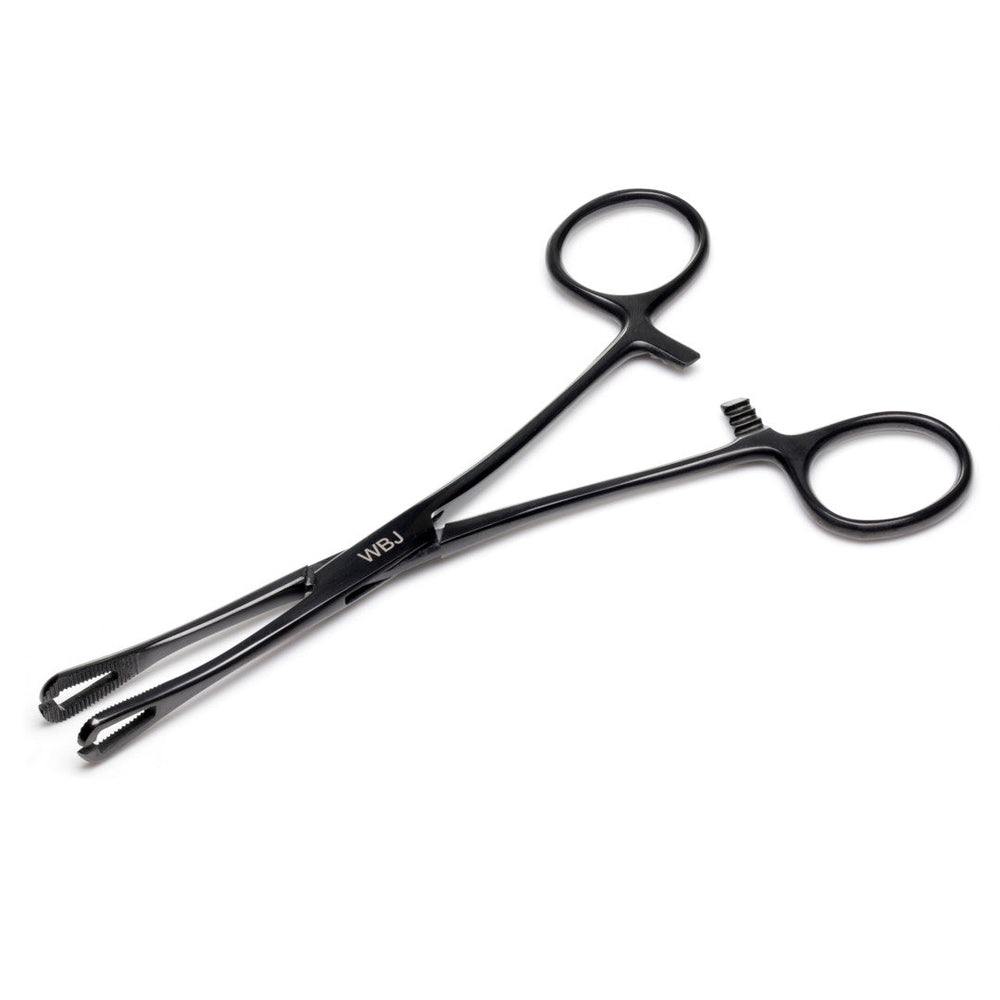 Mini Pennington Forceps with Slot - PVD Black Coating