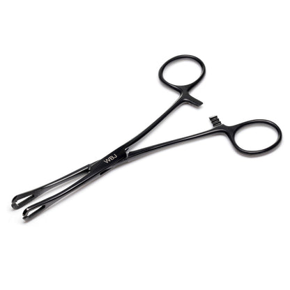 Mini Pennington Forceps with Slot - PVD Black Coating