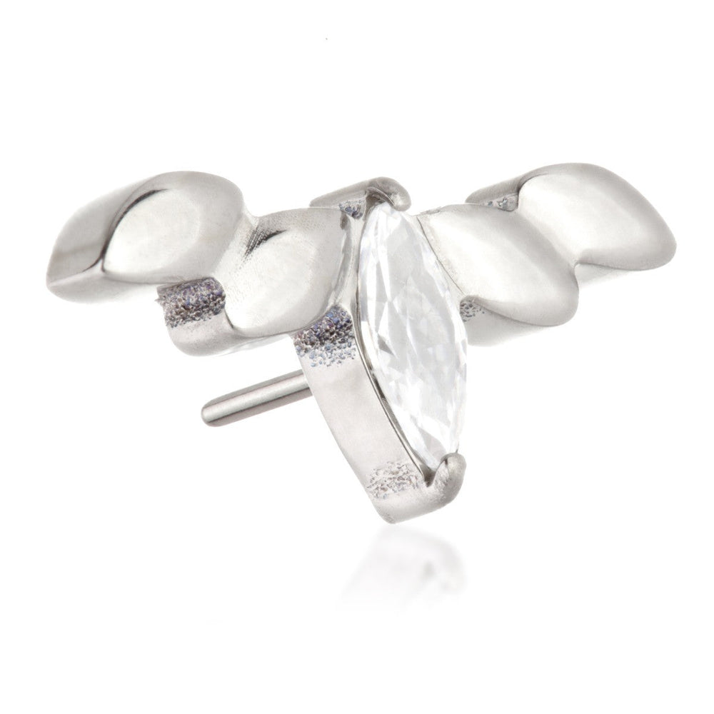 Ti Threadless Jewelled Marquise Cluster Attachment