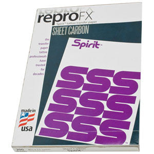 A4 8" X 11" Spirit Paper - Sheet Carbon (200 Sheets)