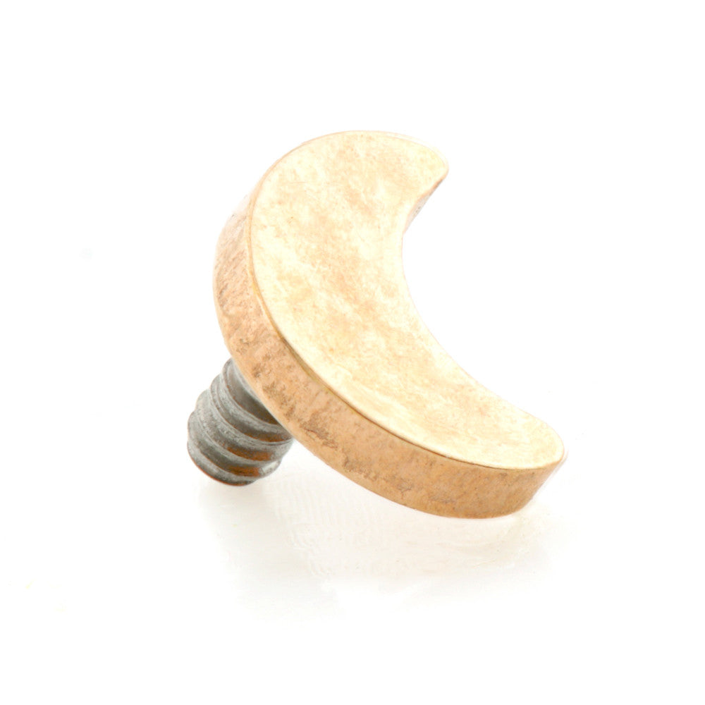 Rose Gold Ti Internal Micro Moon Disk