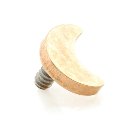 Rose Gold Ti Internal Micro Moon Disk