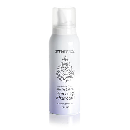 SteriPierce Fine Mist Sterile Saline Piercing Aftercare 75ml