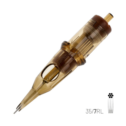 Kwadron Cartridges - Round Liner 0.35mm Long Taper