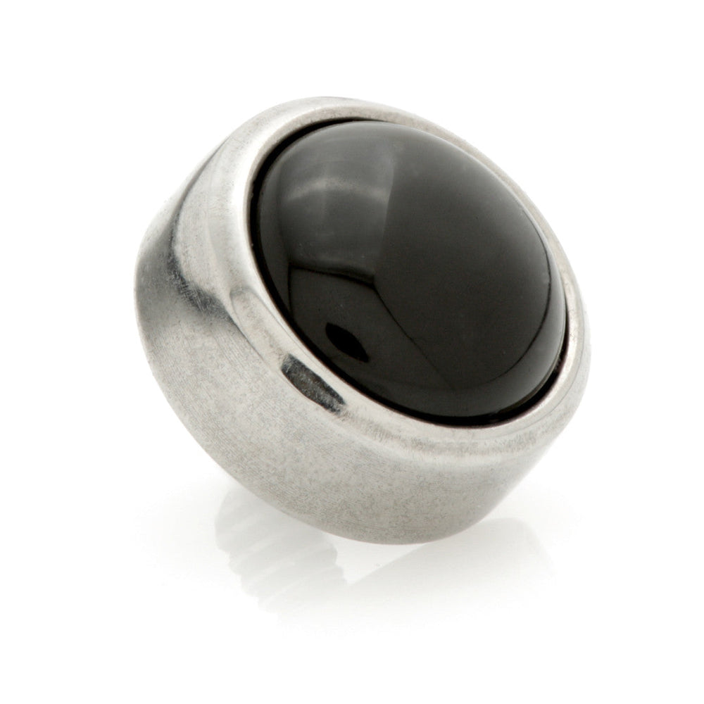 Ti Internal Bezel Set with Black Agate Attachment