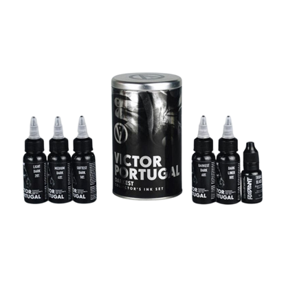 SHORT DATE - DISCOUNTED - Radiant Ink Victor Portugal Darkest Set Tin