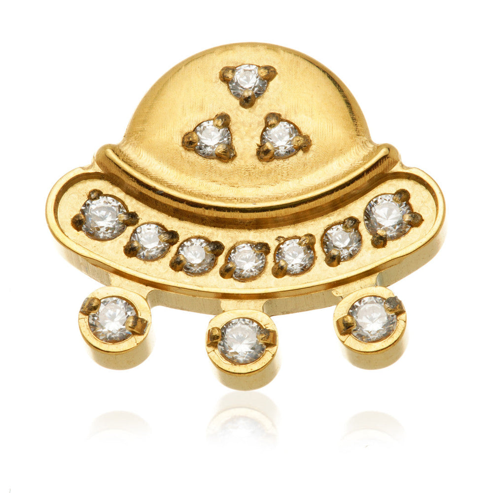 TiC Zircon Gold Internal UFO Attachment