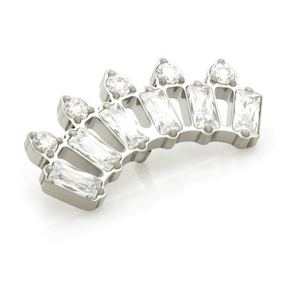 Ti Internal Jewelled Baguette Cluster Attachment