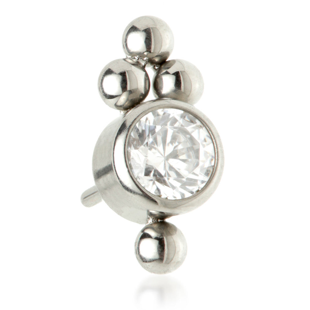 Ti Threadless Caeli Gem Attachment