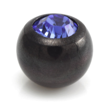 Black Steel Gem Ball -1.2mm