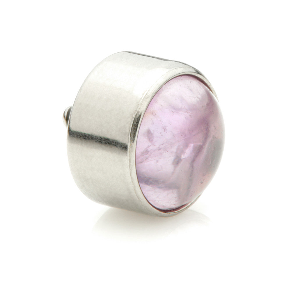 Ti Internal Bezel Set with Amethyst Stone Attachment