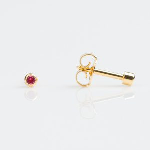 Studex Mini Gold Plated Bezel October Studs - Pack of 12