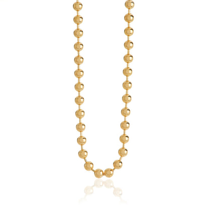 Tish Lyon Bead Chain 9ct Yellow Gold