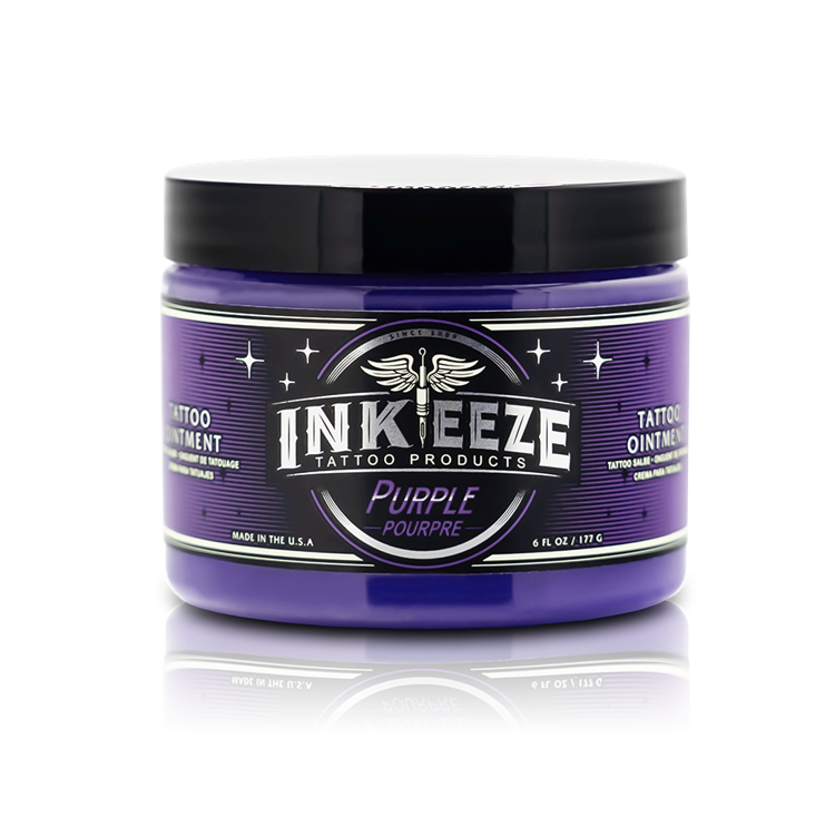 INK-EEZE Purple Glide Tattoo Ointment - 6oz