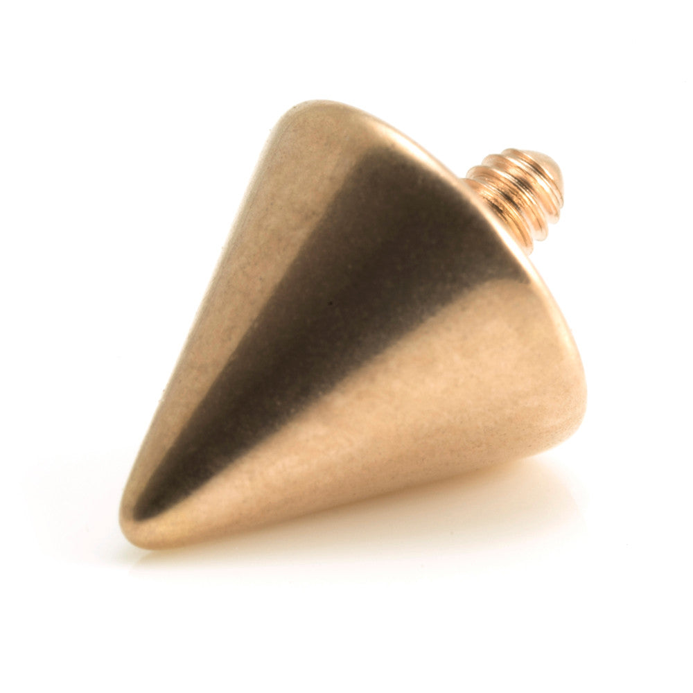 Rose Gold PVD Ti Internal Cone-1.2mm-3mm