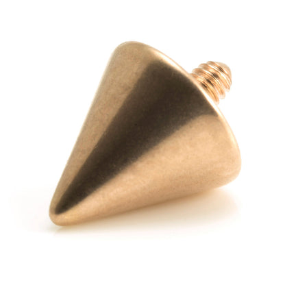 Rose Gold PVD Ti Internal Cone-1.2mm-3mm