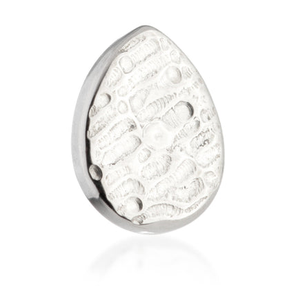 Ti Threadless Rippled Pear Attachment
