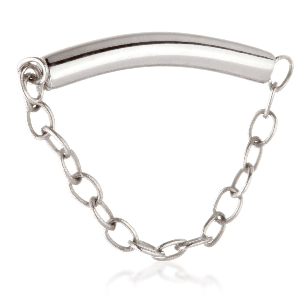 Titanium Internal Attachment with Hanging Chain