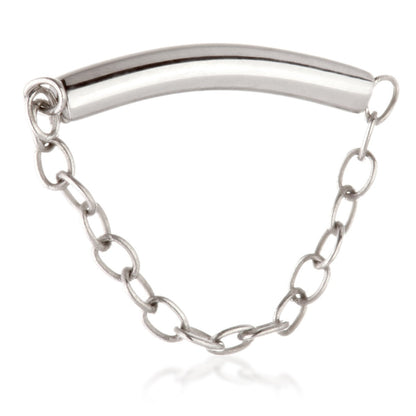 Titanium Internal Attachment with Hanging Chain