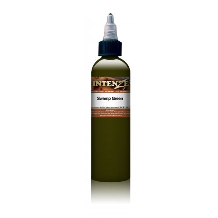 SHORT DATE - DISCOUNTED - Intenze Ink Mike DeMasi Swamp Green - 1oz