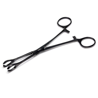 Sponge Forceps with Slot - PVD Black Coating