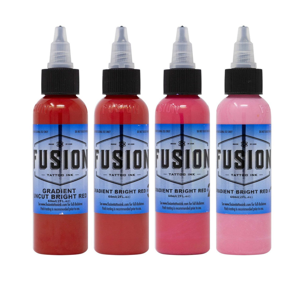 Fusion Ink Gradient Bright Red (4 Pack) - 1oz