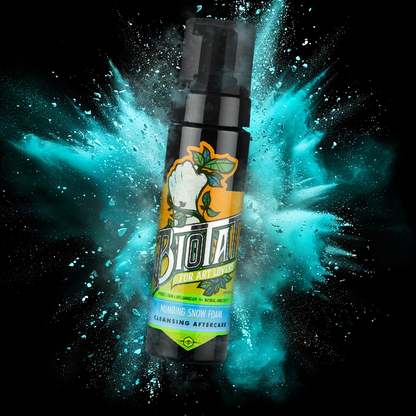 Biotat Snow Foam Tattoo Aftercare