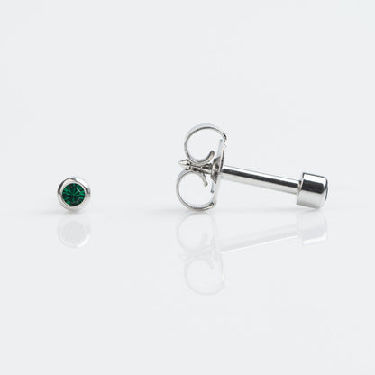 Studex Mini Stainless Bezel May Studs - Pack of 12