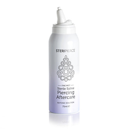 SteriPierce Fine Mist Sterile Saline Piercing Aftercare 75ml