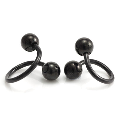 Black Steel Spiral 1.2