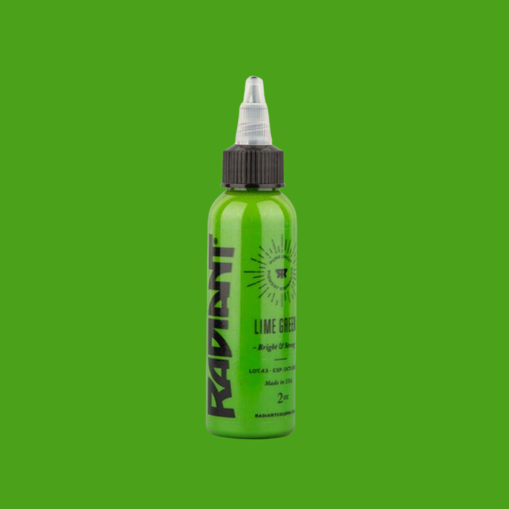 Radiant Ink Lime Green -1oz